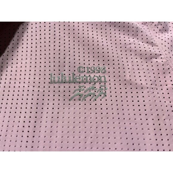 Lululemon Breathable Running Short Sleeve Graphic Tee Rose Blush Size 4 & 6 - Picture 3 of 4